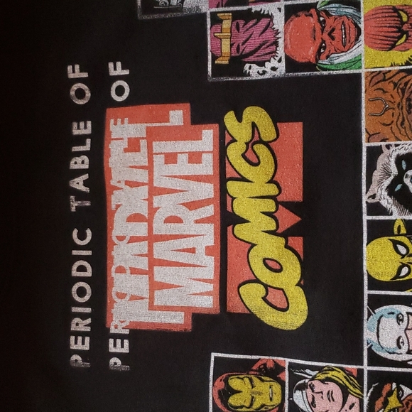 Defective, brand new Marvel periodic table sweatshirt *read description - Picture 8 of 13